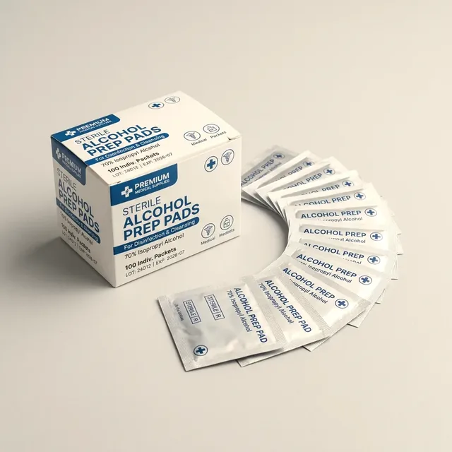 Alcohol Prep Pads research peptide